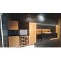 UNIT 35 - black kitchen
