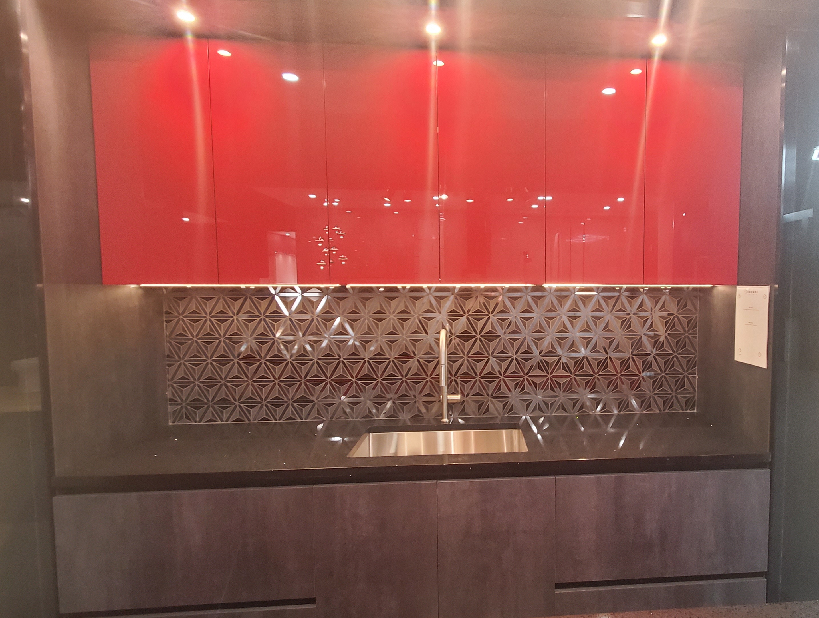 UNIT 33 - RED KITCHEN