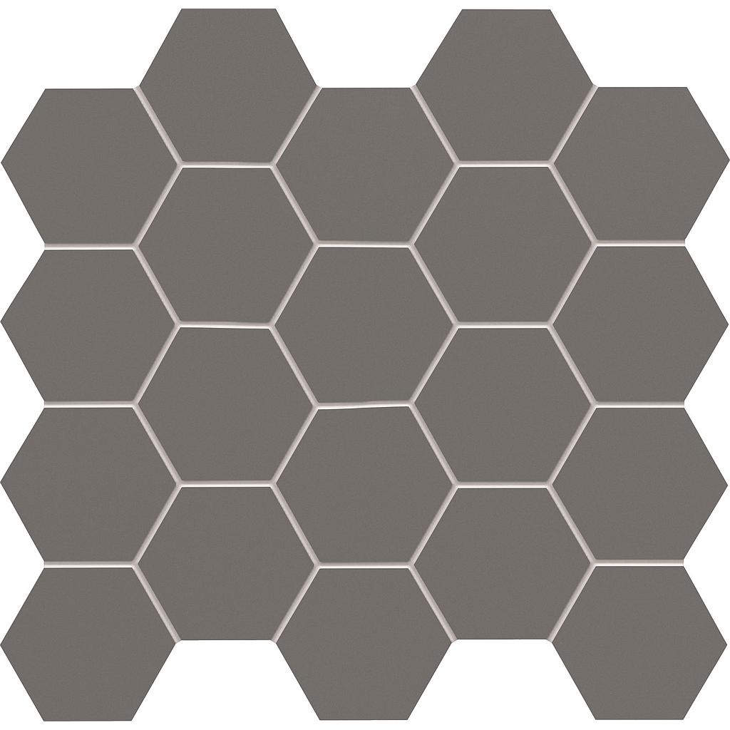 Wall Mosaic All in white / grey 28,2x30,6x10mm (11"x12")