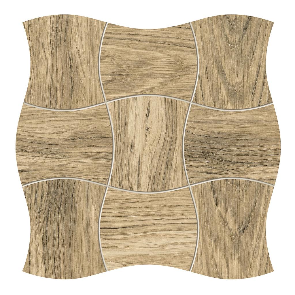 Wall Mosaic Royal Place wood 29,3x29,3x10mm(1'x1')