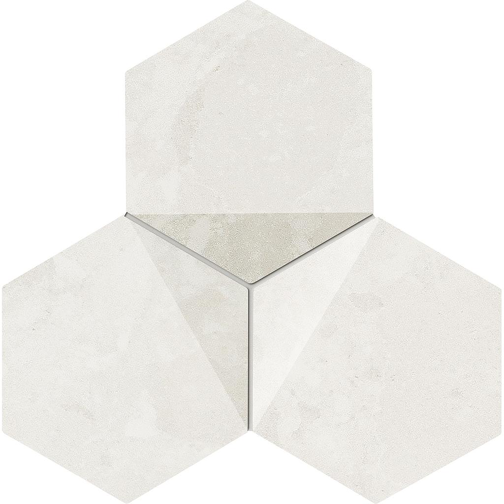 Wall Mosaic Scoria white 19,2x16,5 Gat.1